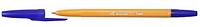 Ручка шариковая «РШ-126» Vitolina/Souz корпус оранжевый, стержень синий