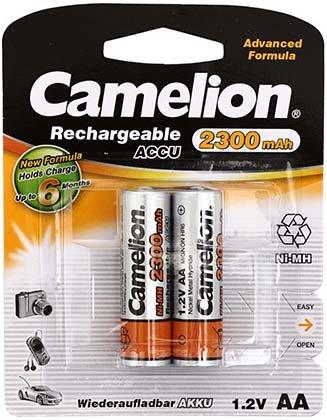 Аккумулятор Camelion Rechargeable Accu AA, 1.2V, 2300 mAh - фото 1 - id-p131170780
