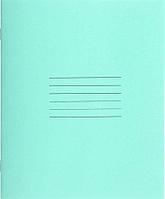 Тетрадь школьная А5, 12 л. на скобе «Гознак Борисов» 170*205 мм, крупная клетка, светло-зеленая