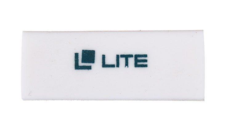 Ластик Lite 45*17*10 мм, белый - фото 1 - id-p131172943