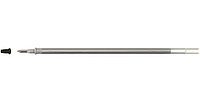 Стержень гелевый Crown Hi-Jell Metallic 138 мм, пулевидный, серебристый металлик