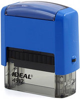 Автоматическая оснастка Ideal 4912 для клише штампа 47*18 мм, корпус синий