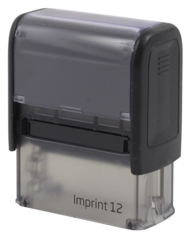 Автоматическая оснастка Imprint для клише штампа 47*18 мм, марка Imprint 12 (8912), корпус черный - фото 1 - id-p131176584