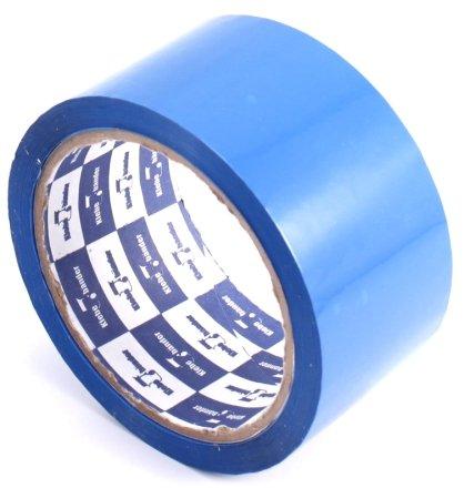 Клейкая лента упаковочная цветная Klebebander 48 мм*57 м, толщина ленты 40 мкм, синяя - фото 1 - id-p131170867