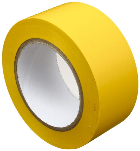 Клейкая лента для разметки пола «ИтераПласт Балтик» 50 мм*33 м, 170 мкм, желтая - фото 1 - id-p131176603