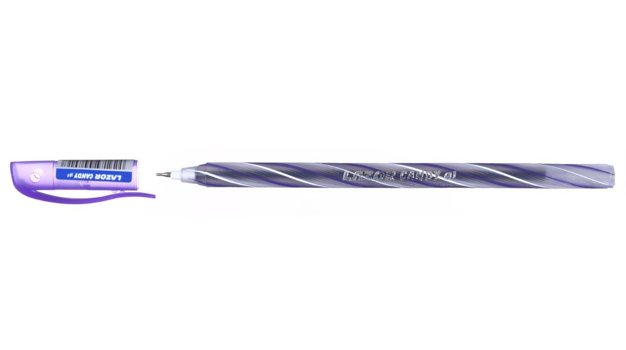 Ручка шариковая одноразовая Linc Candy корпус ассорти, стержень синий - фото 2 - id-p131170911