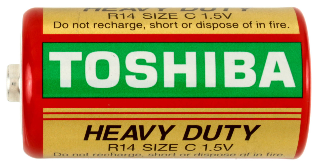 Батарейка щелочная Toshiba Heavy Duty С, LR14, 1,5V - фото 2 - id-p131176654
