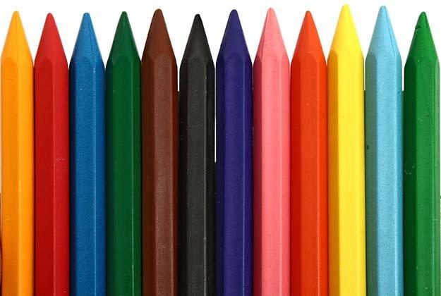 Мелки (карандаши) восковые «Луч» 12 цветов, 12 шт., диаметр 8 мм, длина 90 мм - фото 1 - id-p131169855