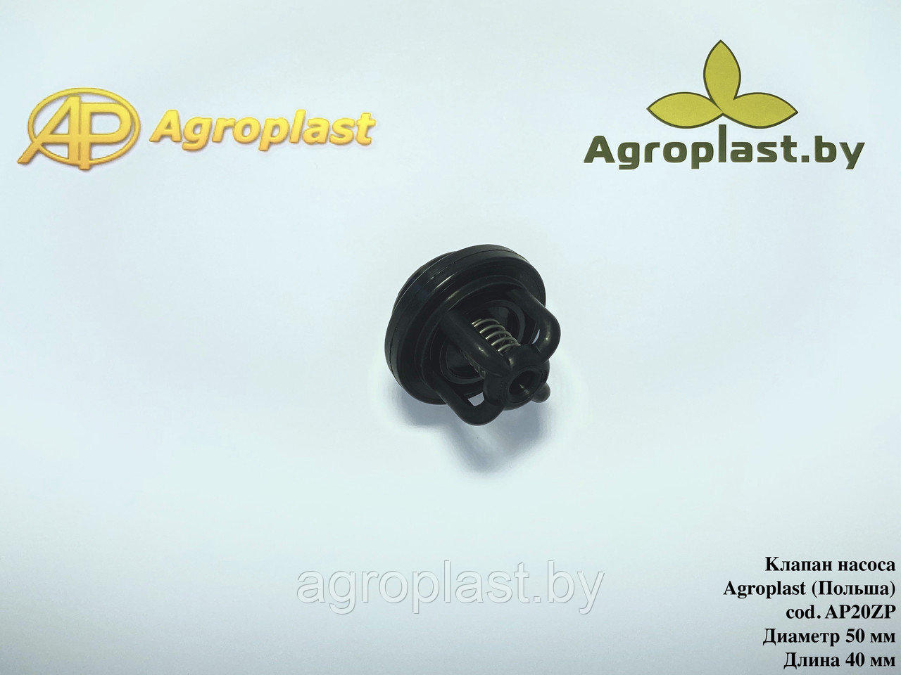 Клапан насоса P-100, P-145 Agroplast cod.AP20ZP, Польша