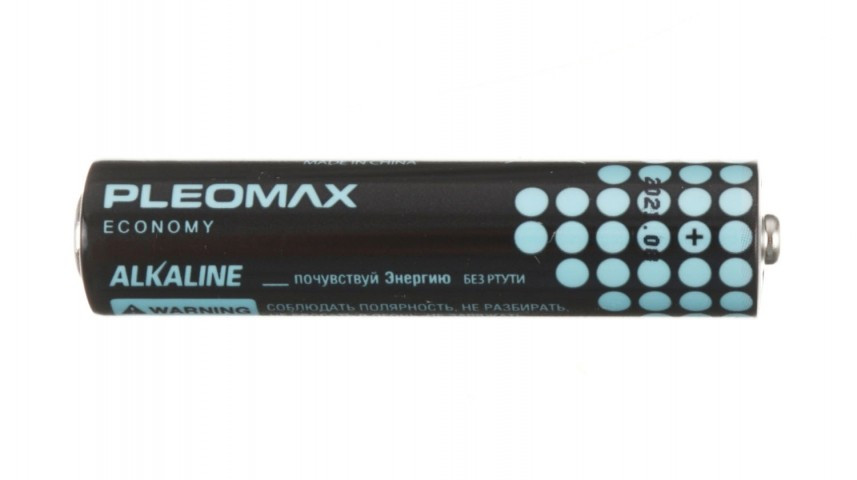 Батарейка щелочная Samsung Pleomax Economy AAA, LR03, 1.5V - фото 1 - id-p131175361