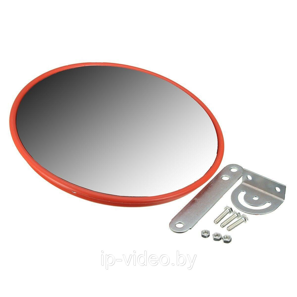 Выпуклое обзорное зеркало 60 см, с крепежом - фото 4 - id-p103605746