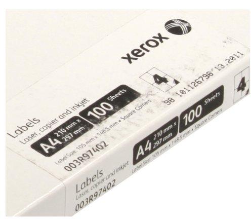 Бумага самоклеящаяся для изготовления этикеток Xerox А4, 4 шт., 105*148,5 мм, 100 л. - фото 2 - id-p131170963