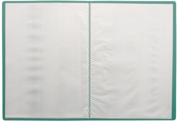 Папка пластиковая на 20 файлов inФормат толщина пластика 0,5 мм, зеленая - фото 1 - id-p131170976