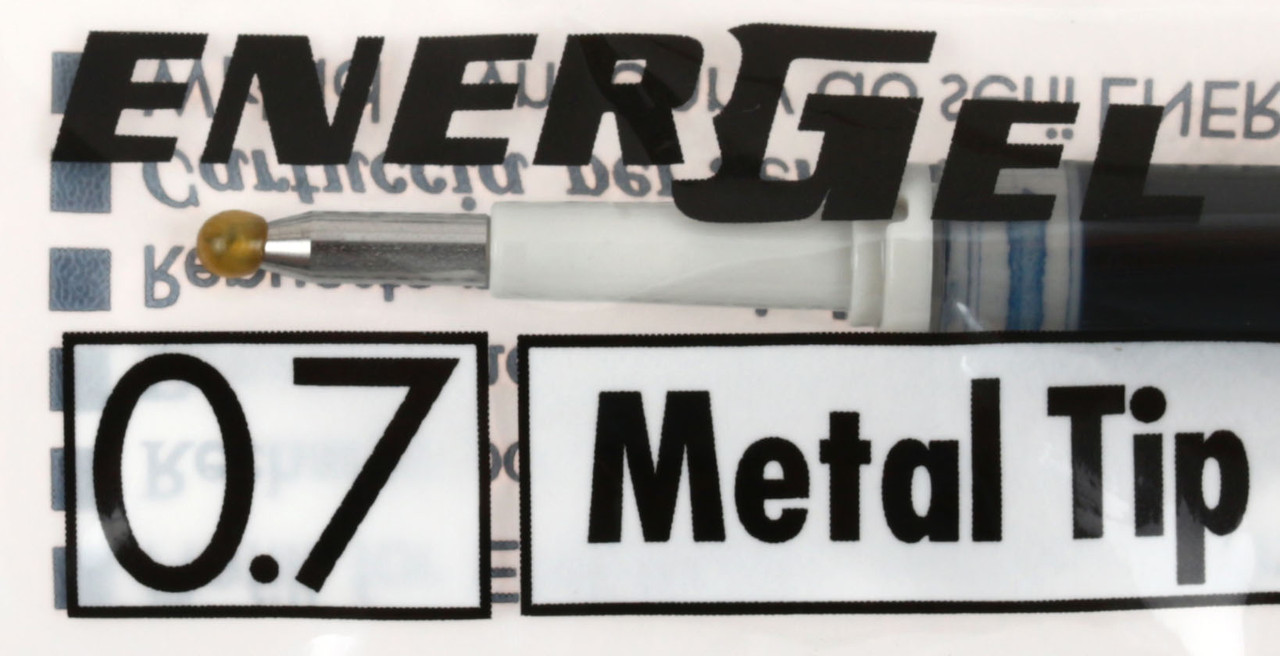 Стержень гелевый для ручек EnerGel 112 мм, пулевидный, синий - фото 1 - id-p131176749