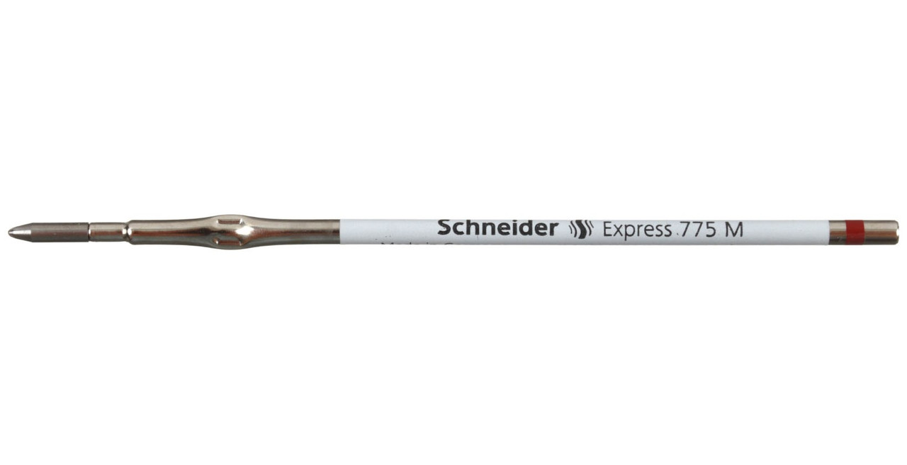 Стержень для шариковых автоматических ручек Schneider Haptify 116 мм, Express 775М, пулевидный, красный - фото 2 - id-p131175416