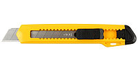 Нож канцелярский Deli ширина лезвия 18 мм, желтый