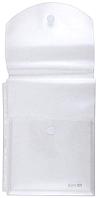 Папка-конверт пластиковая на липучке с перфорацией Economix А4+ толщина пластика 0,18 мм, вертикальная,
