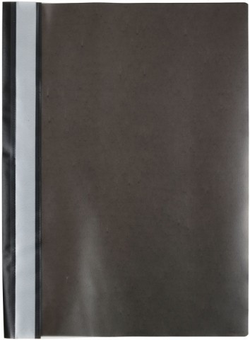 Папка-скоросшиватель пластиковая А4 OfficeSpace толщина пластика 0,12 мм, черная - фото 3 - id-p131175444