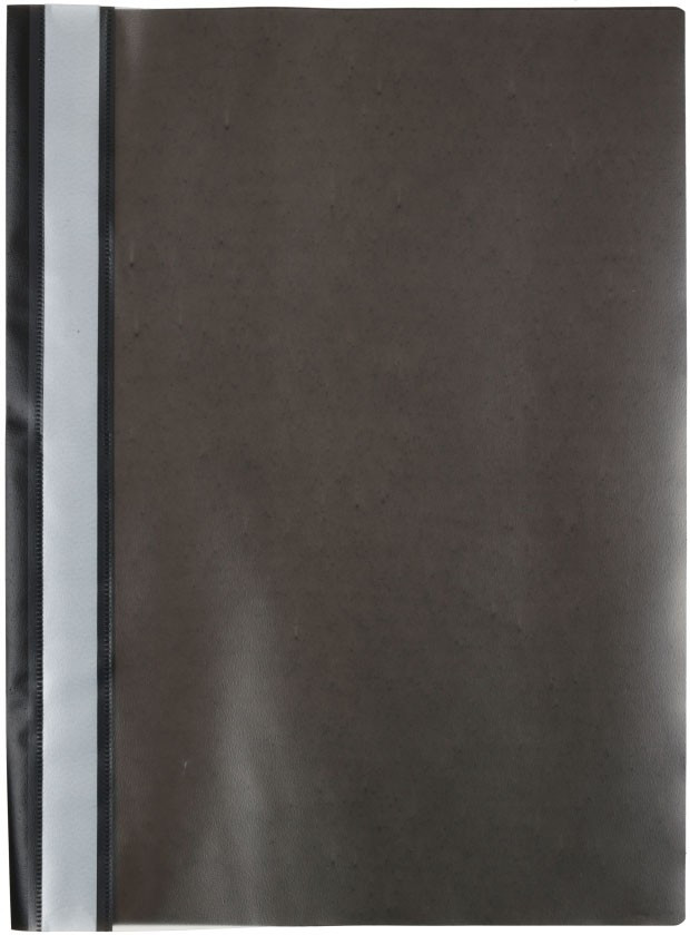 Папка-скоросшиватель пластиковая А4 OfficeSpace толщина пластика 0,12 мм, черная - фото 4 - id-p131175444