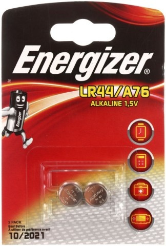 Батарейка щелочная Energizer LR44/А76, 1,5V - фото 1 - id-p131175457