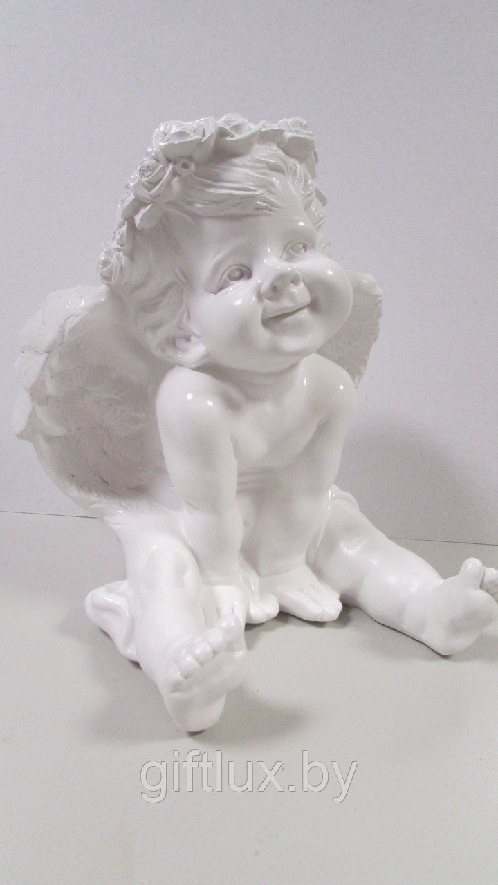 Ангел Малыш сувенир, гипс, 23*24 см - фото 1 - id-p131178879