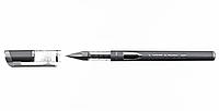 Ручка гелевая ErichKrause Megapolis корпус серебристый металлик, стержень черный