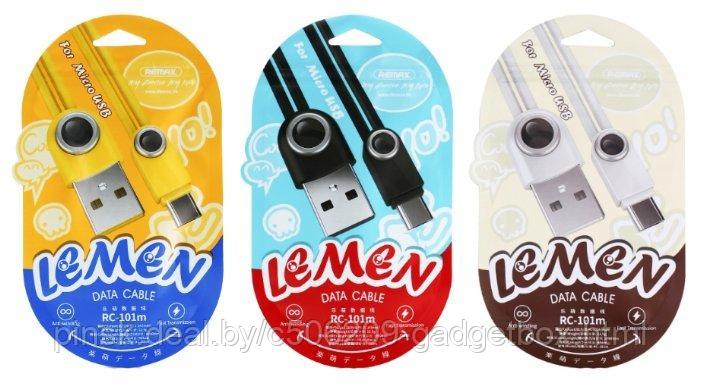 Кабель Remax RC-101m microUSB- USB - фото 4 - id-p130057190