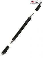 Стилус для телефона планшета Baseus Golden Cudgel Capacitive Stylus Pen Black ACPCL-01