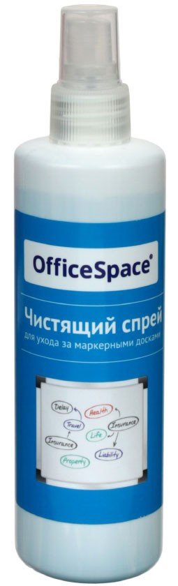 Спрей для очистки маркерных досок OfficeSpace 250 мл - фото 2 - id-p131175596