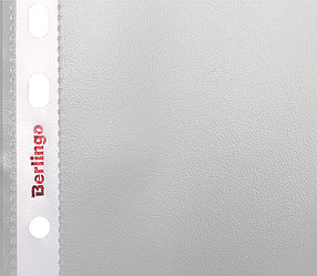 Файл А4 перфорированный Berlingo (текстурированный) 90 мкм, текстурированный, матовый 219*302 мм (до 70 л.)