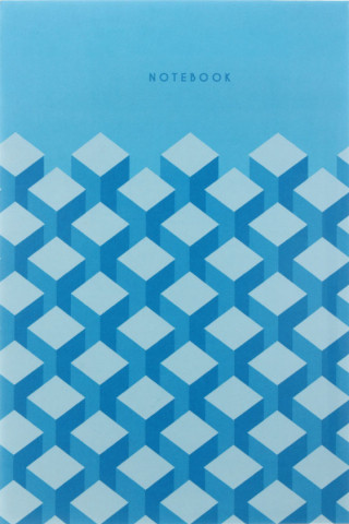 Блокнот на склейке «Геометрия цвета» 95*145 мм, 40 л., клетка, «Синий» - фото 2 - id-p131176951