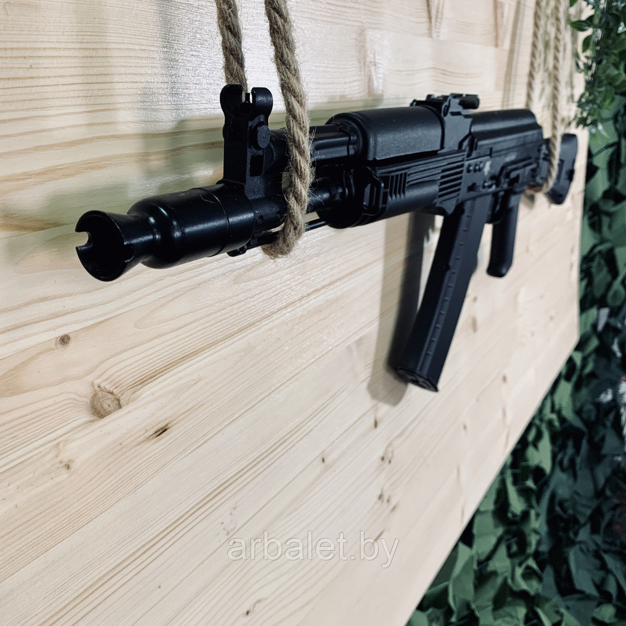 Макет автомата ММГ АК-105, / 5.45мм. складной пласт. приклад