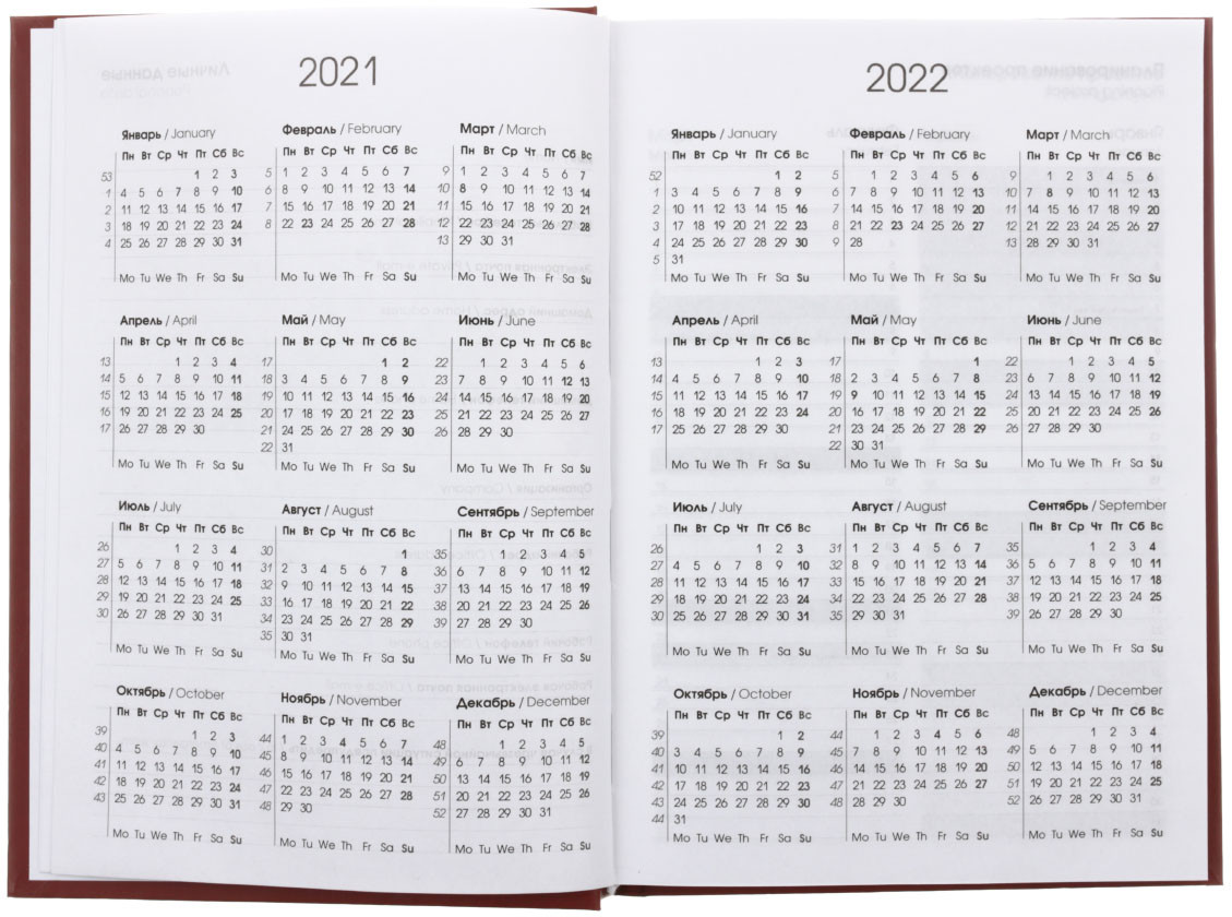 Ежедневник датированный на 2021 год On-Line 145*210 мм, 176 л., «Корица» - фото 2 - id-p131176964