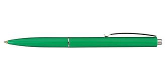 Ручка шариковая автоматическая Schneider К15 корпус зеленый, стержень синий
