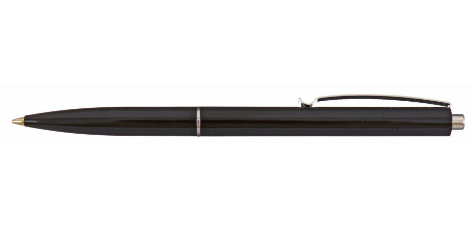Ручка шариковая автоматическая Schneider К15 корпус черный, стержень синий - фото 1 - id-p131173389