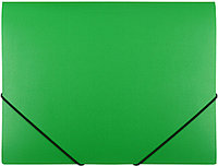 Папка пластиковая на резинке Berlingo Standart толщина пластика 0,5 мм, зеленая