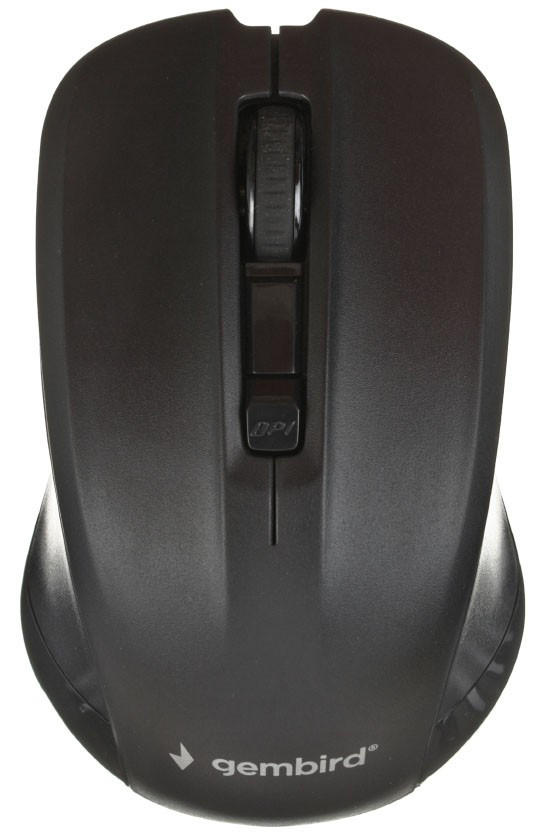 Клавиатура и мышь Gembird Wireless KBS-WM-03-RU беспроводные, черные - фото 1 - id-p131175743