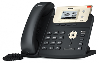 Телефон Yealink SIP-T21 E2 черный с бежевым