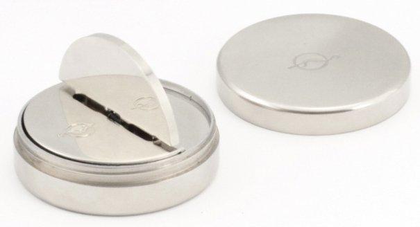 Оснастка металлическая «Диско» для круглых печатей для клише печати &#248;40 мм (с подушкой) - фото 1 - id-p131171350
