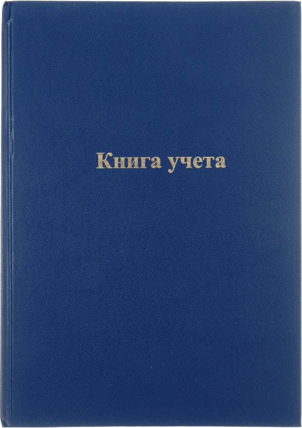 Книга учета inФормат 210*297 мм, 96 л., линия, синяя - фото 3 - id-p131174715