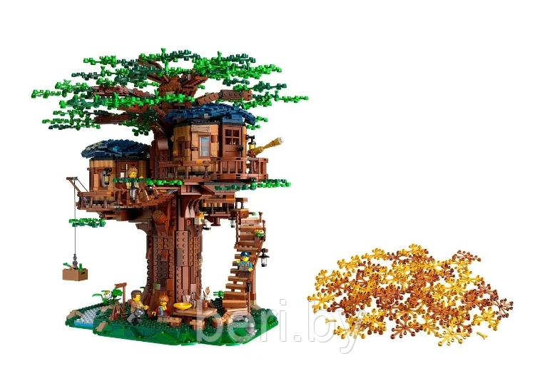 11364 Конструктор BELA (Lari) Create "Дом на дереве" (Аналог Lego Ideas 21318), 3056 деталей - фото 3 - id-p131189784
