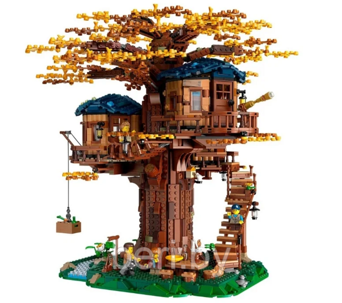 11364 Конструктор BELA (Lari) Create "Дом на дереве" (Аналог Lego Ideas 21318), 3056 деталей - фото 4 - id-p131189784