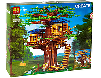 11364 Конструктор BELA (Lari) Create "Дом на дереве" (Аналог Lego Ideas 21318), 3056 деталей