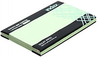Бумага для заметок с липким краем Index 127*75 мм, 1 блок*100 л., светло-зеленая