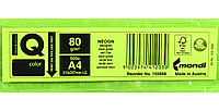 Бумага офисная цветная IQ Color А4 (210*297 мм), 80 г/м2, 500 л., зеленый неон