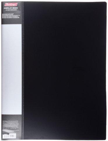 Папка пластиковая на 60 файлов Berlingo Standart толщина пластика 0,7 мм, черная - фото 3 - id-p131173609