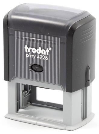 Автоматическая оснастка Trodat 4928 для клише штампа 60*33 мм, корпус черный - фото 1 - id-p131170413
