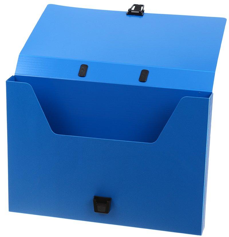 Портфель пластиковый Berlingo Standart 370*250*35 мм, синий - фото 2 - id-p131173620
