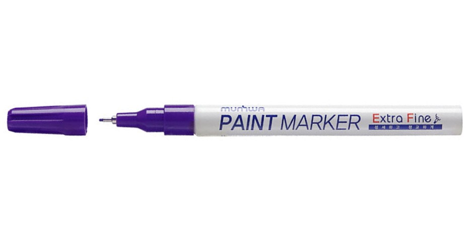 Маркер-краска MunHwa Extra Fine фиолетовый - фото 1 - id-p131174807