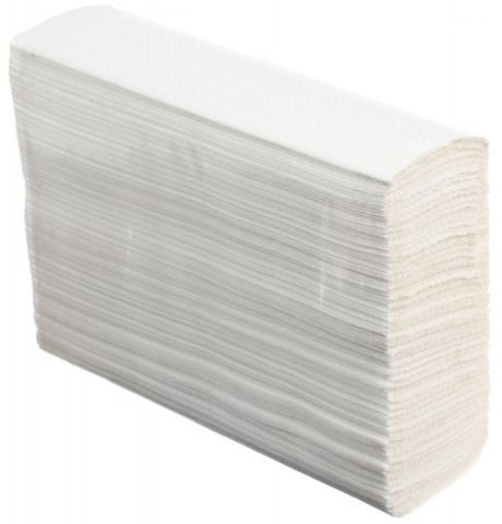 Полотенца бумажные «Люкс» (в пачке) 1 пачка, ширина 220 мм, белые - фото 1 - id-p131172579